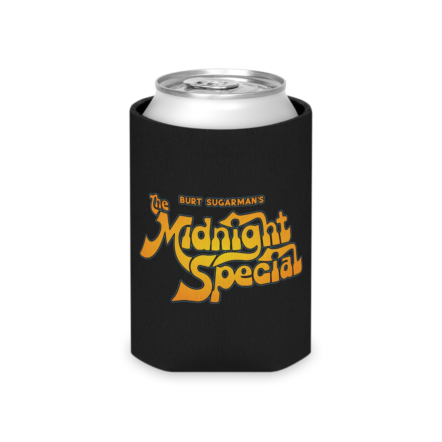 Midnight Special Black Logo Can Cooler