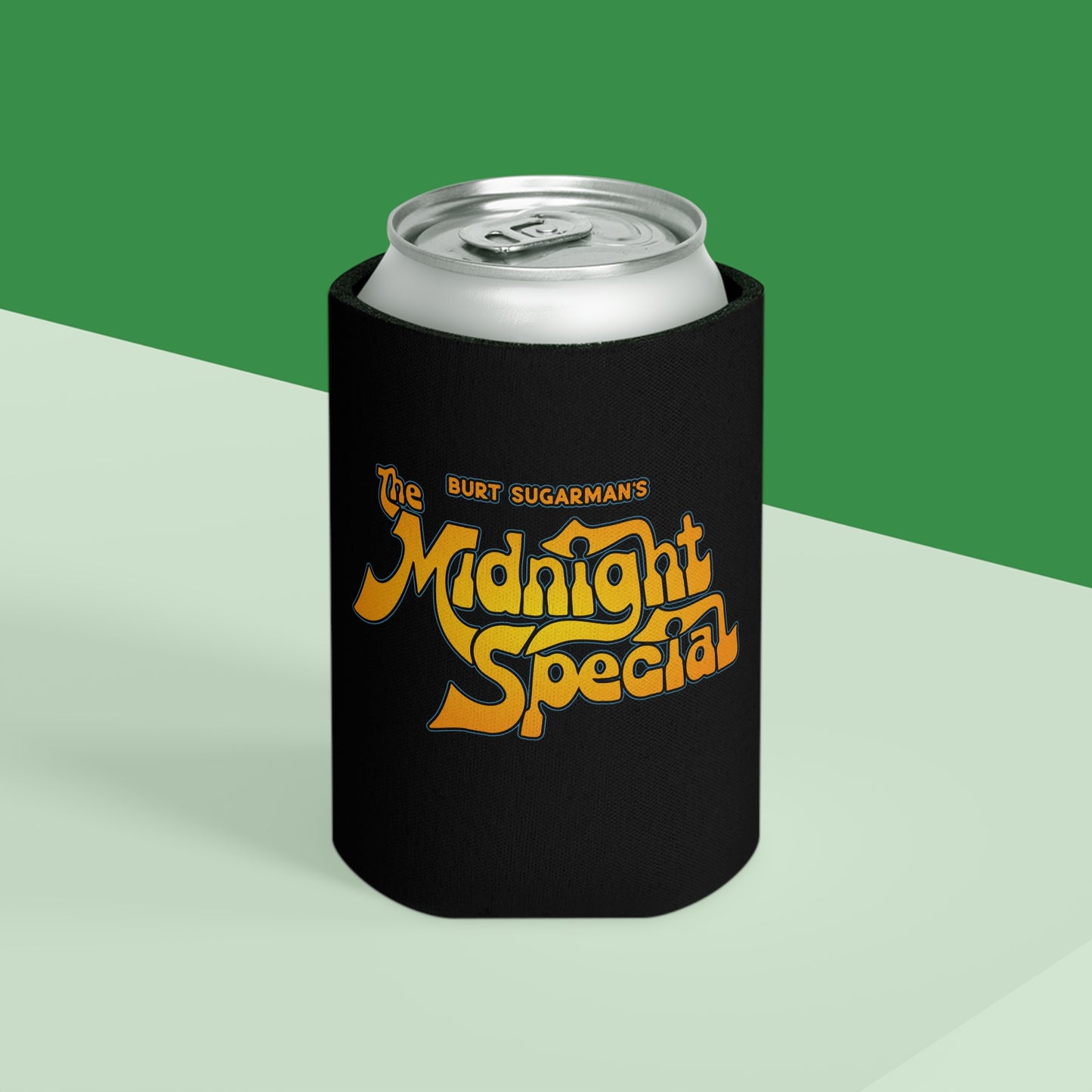 Midnight Special Black Logo Can Cooler