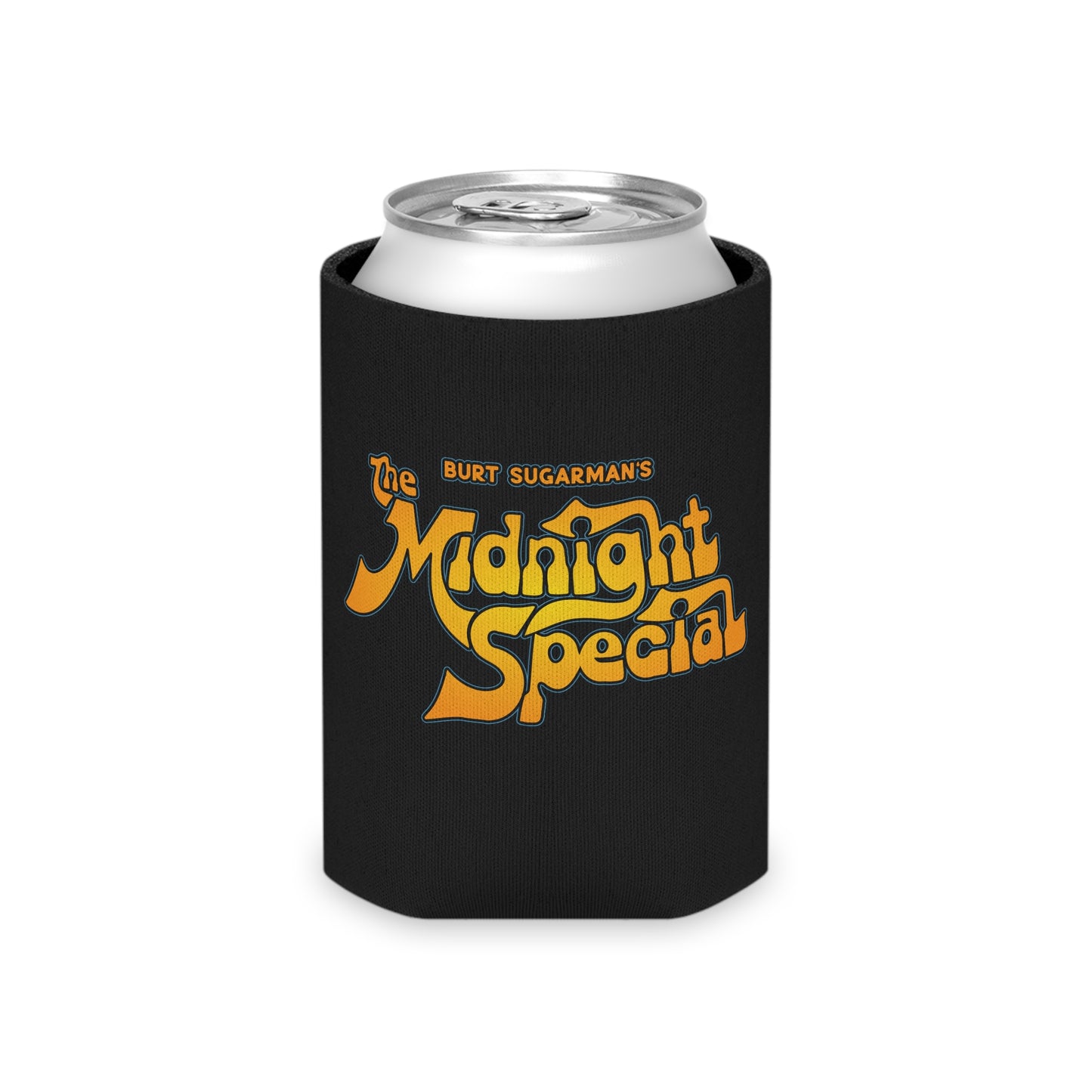 Midnight Special Black Logo Can Cooler